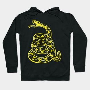 Yellow Gadsden Snake Hoodie